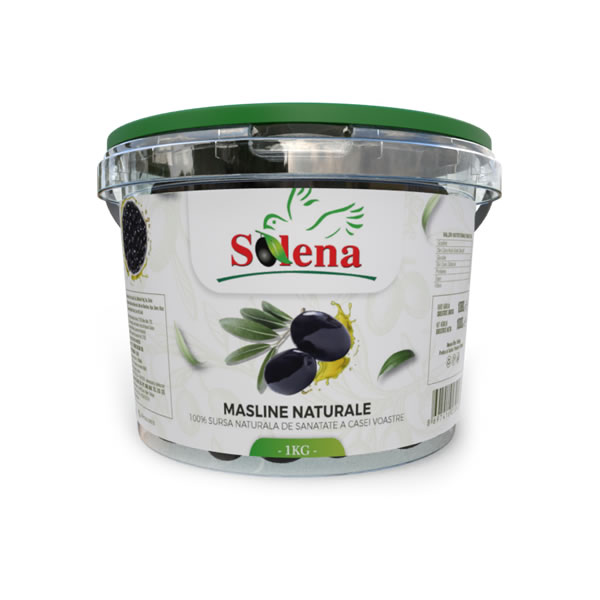 Masline Naturale Negre Uslu1 KG